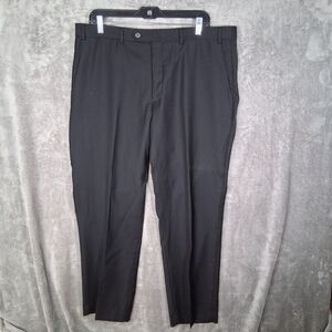 Ralph Lauren Dress Pants 40x30 Inseam 29 Black Pleated Preppy